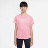 Dri-Fit One T-shirt Flickor-Rosa,Vit