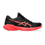 ASICS Sko f&ouml;r grus ASICS Solution Speed FF 4 Clay Sko f&ouml;r grus Damer-svart, neonpink