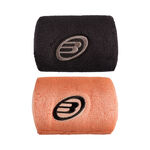 Bullpadel Kläder Bullpadel Svettband Damer-Brun,Apricot