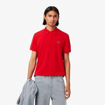 Lacoste Kläder Lacoste Regular Fit Blend Knit Polo Herrar-Röd