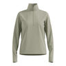Essential Thermal Midlayer 1/2 Zip Löpartröja Damer-Oliv