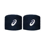 ASICS Tenniskl&auml;der ASICS Wrist Band Pair Svettband - 2-pack Unisex-m&ouml;rkbl&aring;