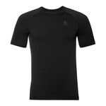 Odlo Kläder Odlo Performance Warm Eco BI Top Crew Neck T-shirt Herrar-Svart