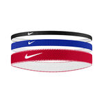 Nike Kl&auml;der Nike Nike Flex Classic Mixed H&aring;rband 3-pack-Bl&aring;,R&ouml;d