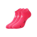 BIDI BADU Kl&auml;der BIDI BADU Karli Tech No-Show Sportstrumpor 3-pack-Pink,Vit