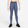 Pro Tights Flickor - blågrå, svart