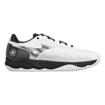 Mizuno Tennisskor Mizuno Wave Enforce Court Sko För Grus Herrar-Vit,Svart