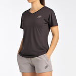 Bullpadel Kläder Bullpadel Eches T-shirt Damer-Antracit