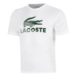 Lacoste T-shirt Lacoste T-shirt Herrar - vit, gr&ouml;n