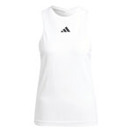 adidas Kläder adidas Pro Y-Tank Linne Damer-Vit