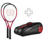 Wilson Racketpaket Wilson Clash 100 Pro V2.0 Tour Racket