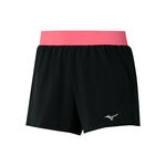 Mizuno Kläder Mizuno Alpha 4.5in Shorts Damer - svart, pink