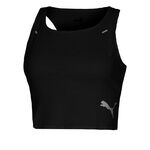Puma Kläder Puma Run Ultraspun Crop Löpartröja Damer - Svart