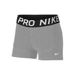 Nike Kläder Nike Dri-Fit Big Kids 3in Shorts Flickor-grå,vit