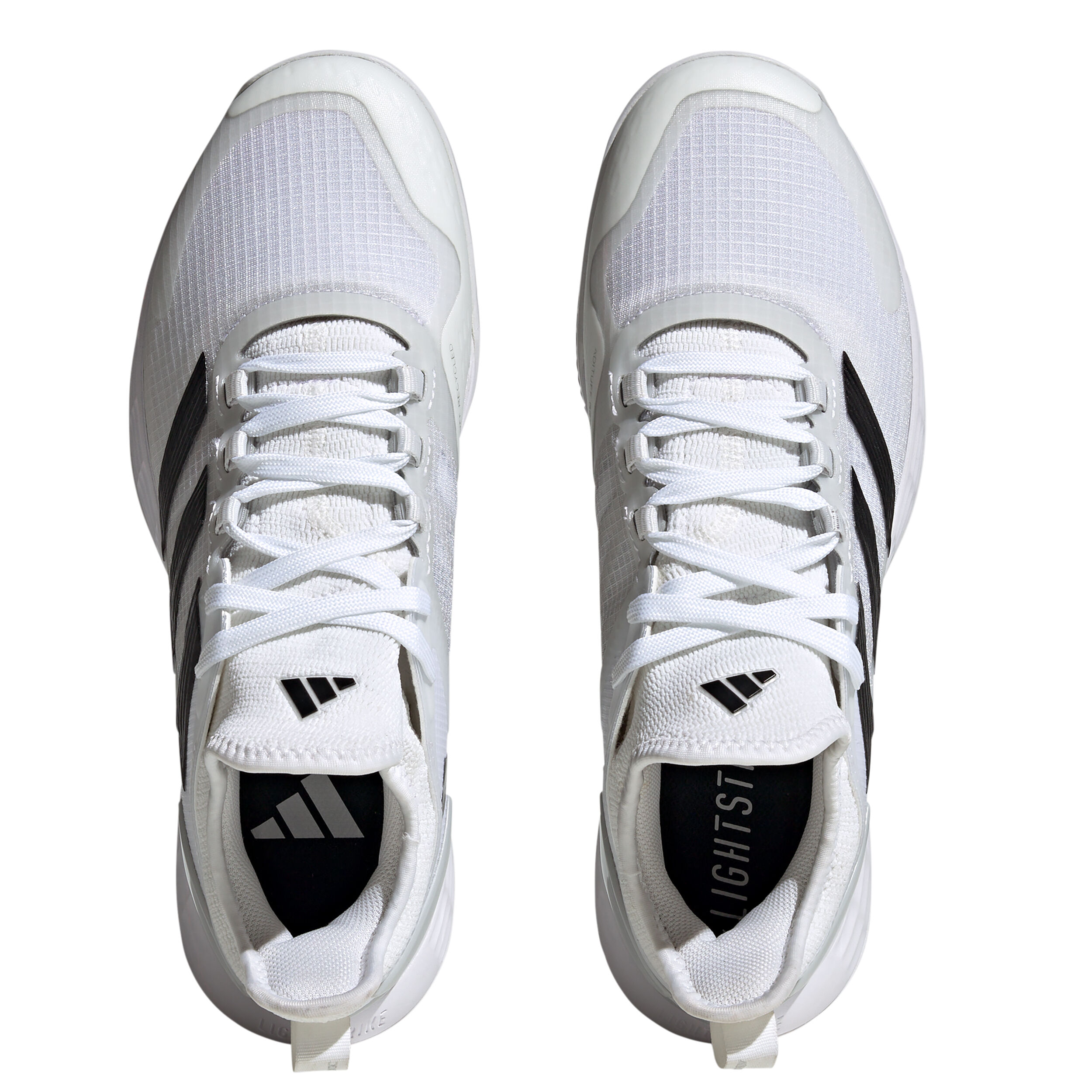 Adizero Ubersonic 4.1 Sko För Grus Herrar - Vit, Svart