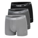 Nike Kl&auml;der Nike Everyday Cotton Stretch Boxershorts Herrar-Svart,Gr&aring;