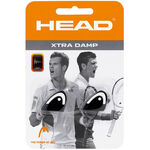 HEAD Rackettillbeh&ouml;r HEAD Xtra Damp Pack D&auml;mpare 2-pack-Svart