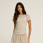 Wilson Kl&auml;der Wilson All Day T-shirt Damer-Beige