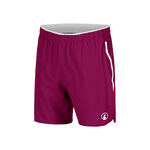 Quiet Please Tenniskl&auml;der Quiet Please Drop 7in Shorts Herrar-berry, vit
