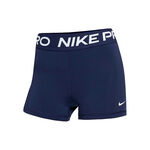 Nike Kläder Nike Pro 3in Bollshorts Damer-Mörkblå,Mörkblå