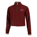 Wilson Kl&auml;der Wilson Davenport Woven Popover Tr&auml;ningsjacka Damer-berry