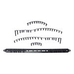 Wilson Rackettillbehör Wilson Clash 100 / 100L / 100UL V3 Set Med Band Med Öglor-Svart