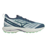 Mizuno Löparskor Mizuno Wave Rider GTX 2 Terrängsko Damer-Petrol,Grön